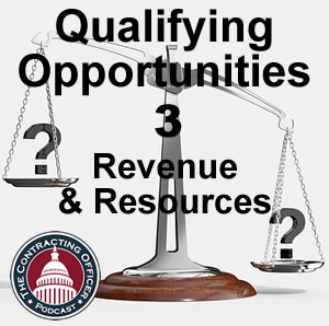 191 Qualifying Opportunities 3: Revenue & Resources
