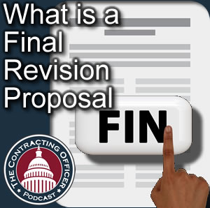 061 What is a Final Proposal Revision?