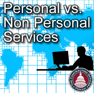 154 Personal vs. Non Personal Services