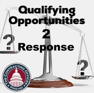 187 Qualifying Opportunities (Part 2) – Response