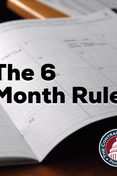 245 – The 6 Month Rule