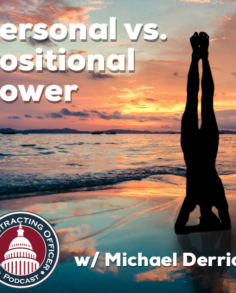274 – Personal vs Positional Power with Michael Derrios